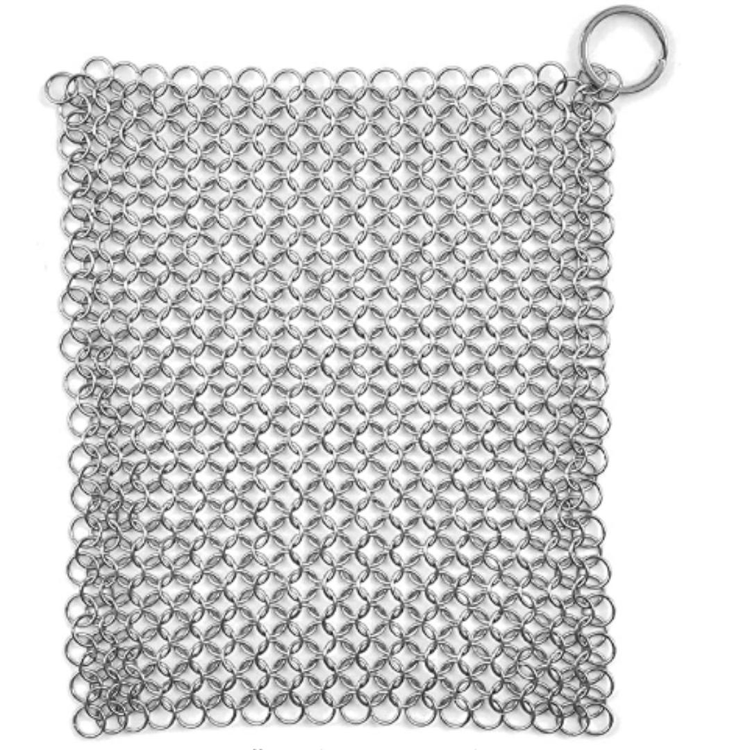 Lifespace Stainless Steel Cast Iron (Potjie) Chainmail Scrubber