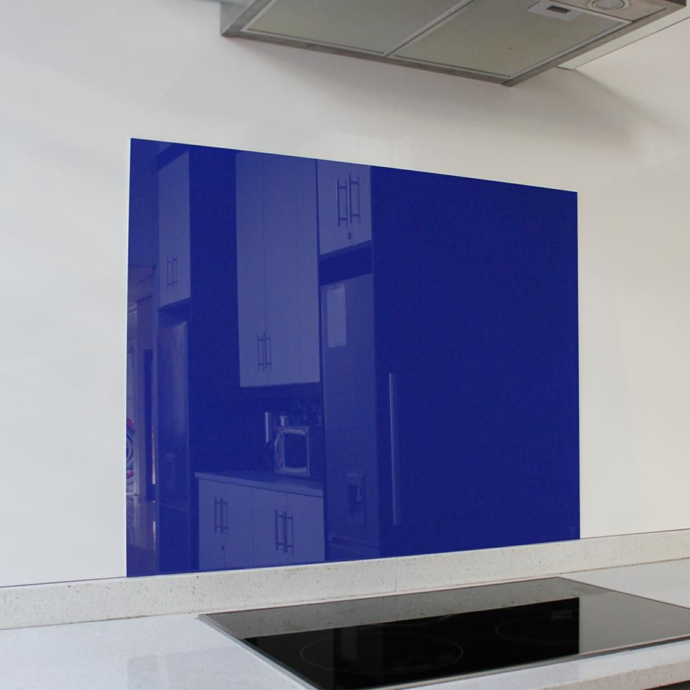 Royal Blue Hob Splashback (898 x 700 x 6mm)
