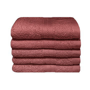Plush 450GSM 30x50cms Guest Towels - Desert Sand - (05 Piece Pack)