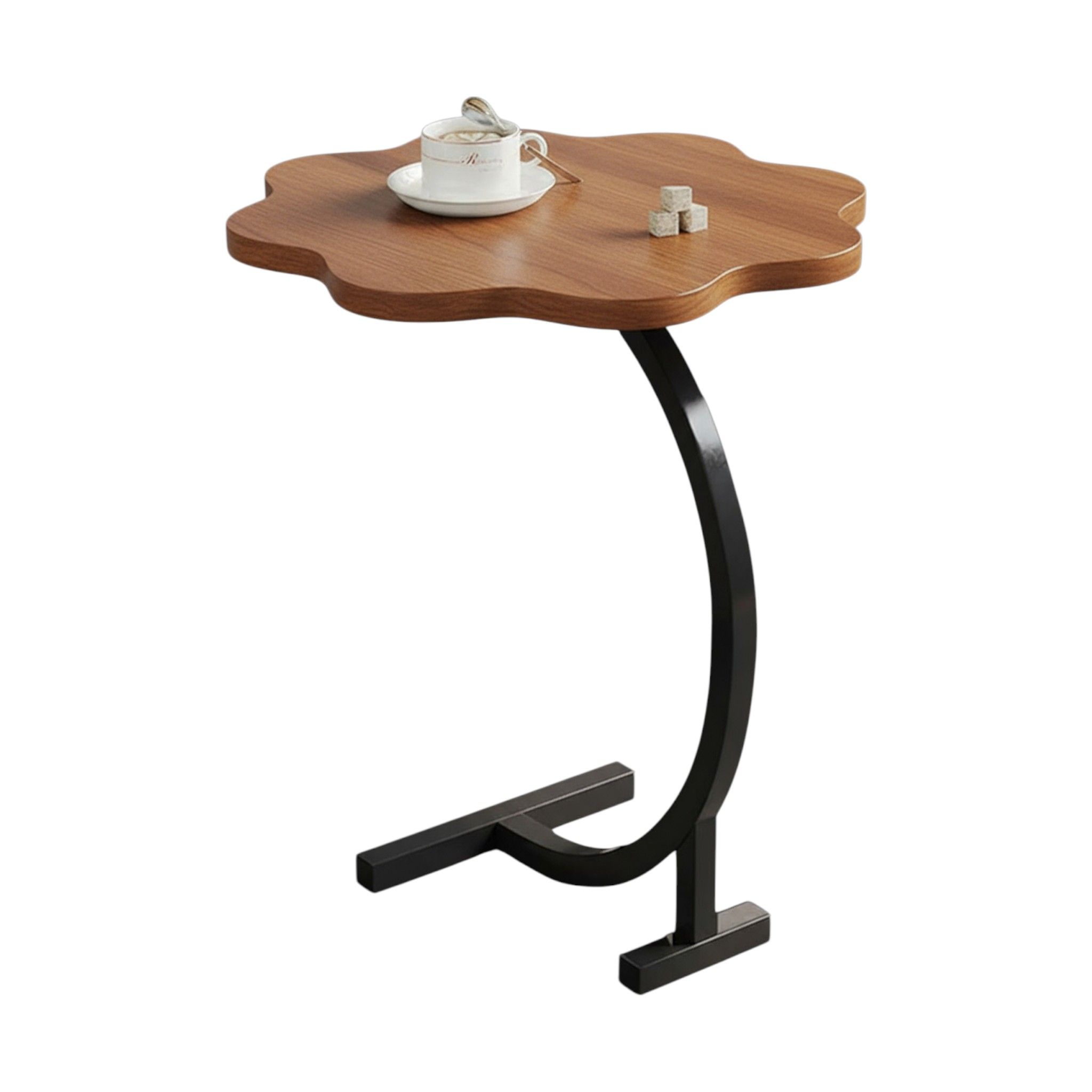 Bottomless Flower Coffee Table - WALNUT