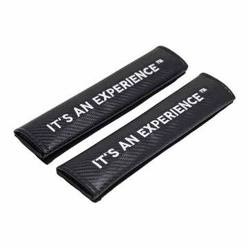 Killer Deals "It's An Experience" Padded Car Seat Belt Cover Protector - Set of 2, Combo