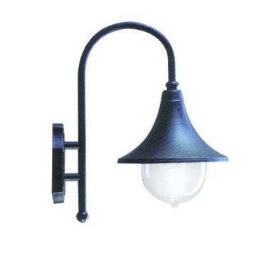 Black Die  Cast Wall Mount Light Fitting E27/100W IP54