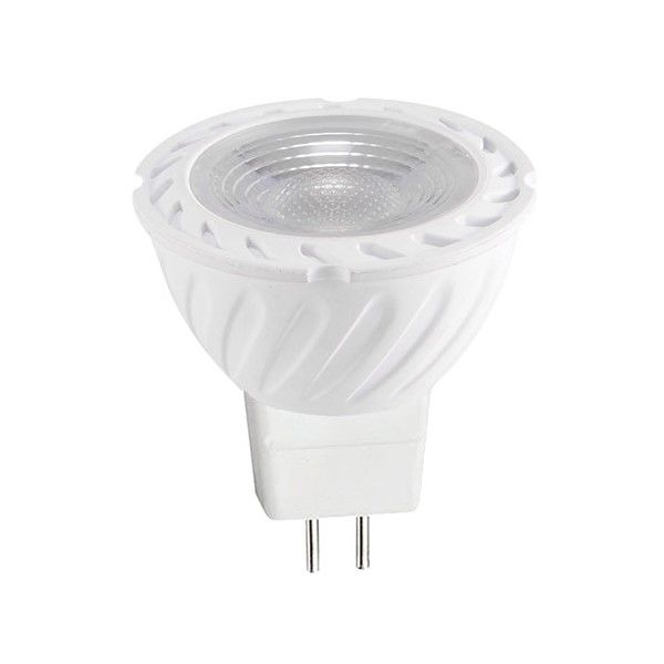 12VAC/DC  7W  Cool White Low Glare LED Lamp Dimmable GU5.3