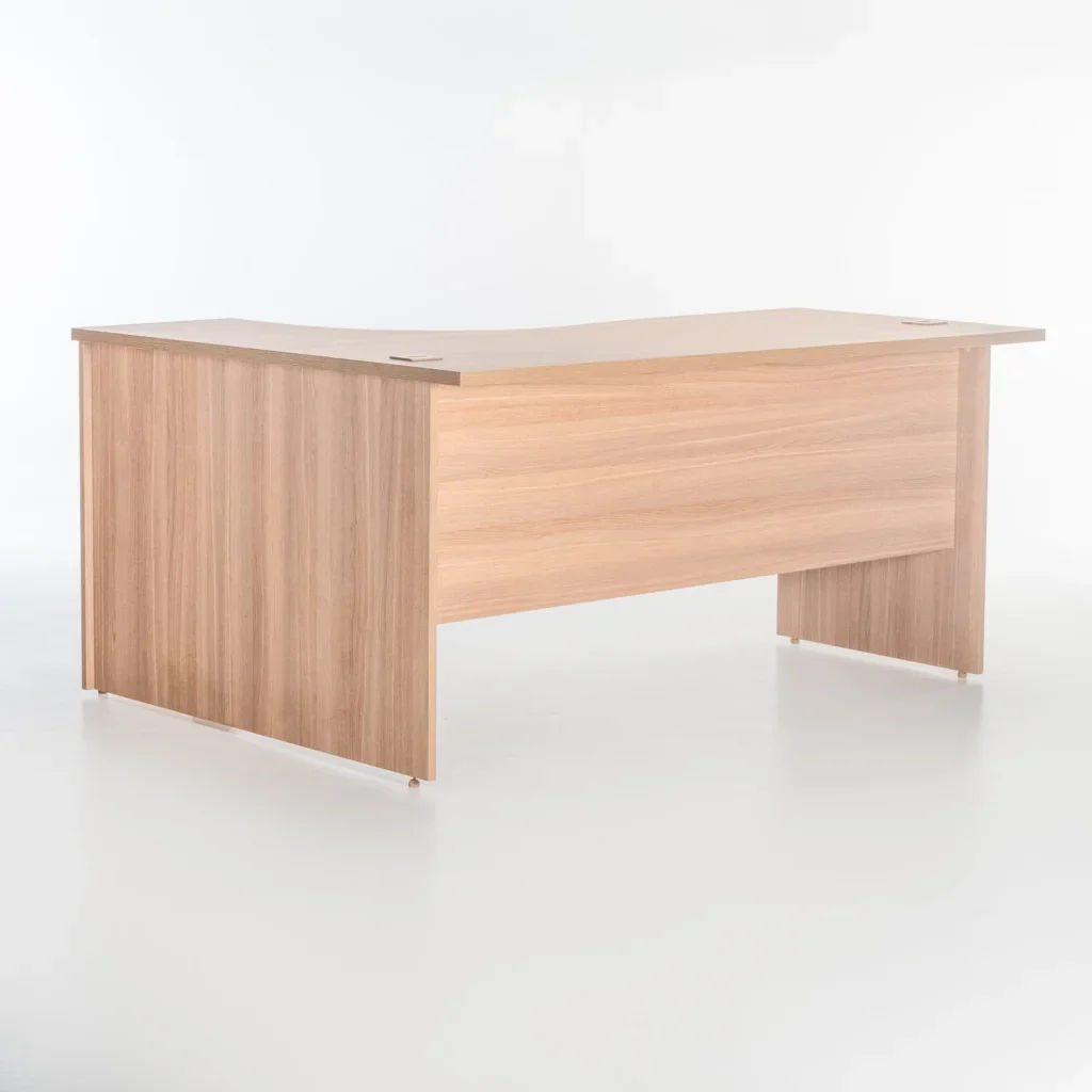 LOGO Corner Desk – Left Orientation – Spacious Workstation with Storage