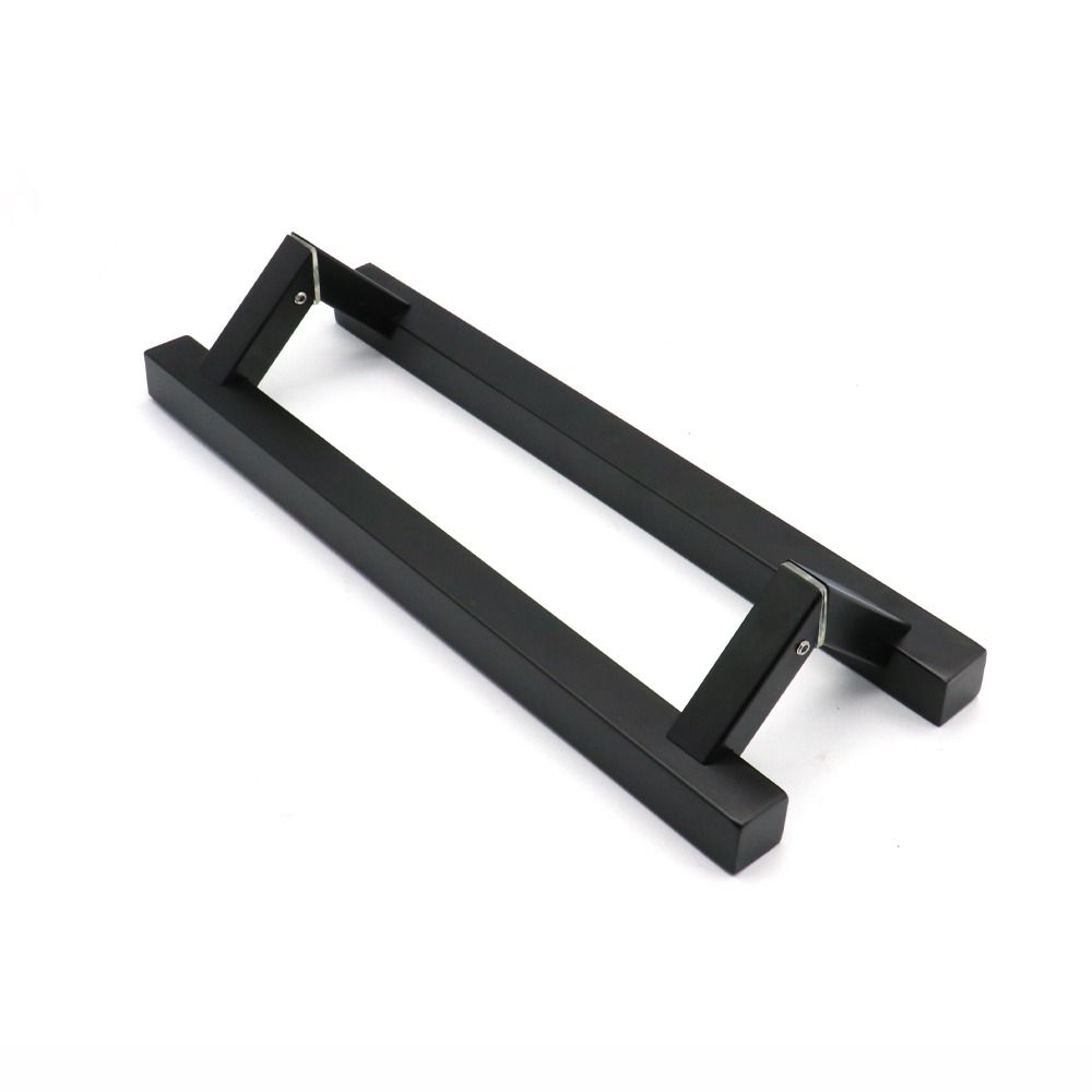 ROCKER DOOR HANDLE STRAIGHT 250X250X375MM - CHROME