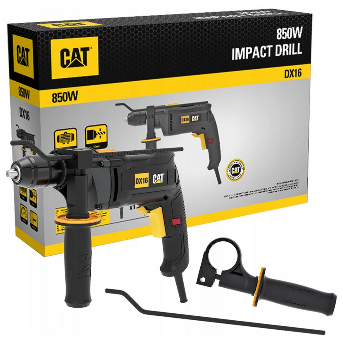 CAT Impact Drill 13mm 850W