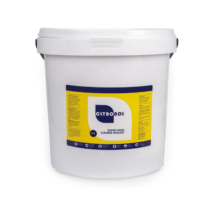 Citronol Hand / Barrier Cream with Mousse Hand Cleaner - 20L Bucket ...