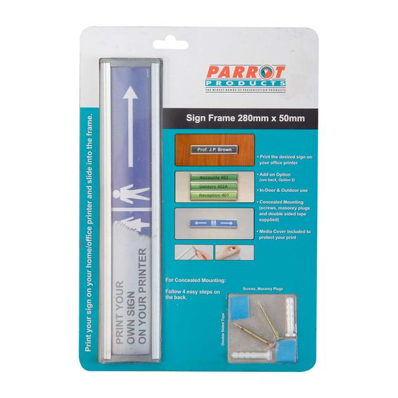 Sign Frame (50*280mm - Retail Pack)