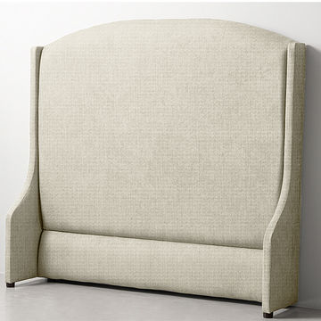 Cambri Wingback Headboard Queen Moonbeam