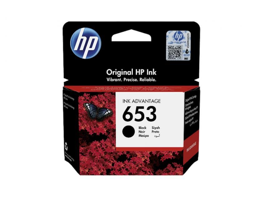 HP 653 Black Ink Advantage  Cartridge