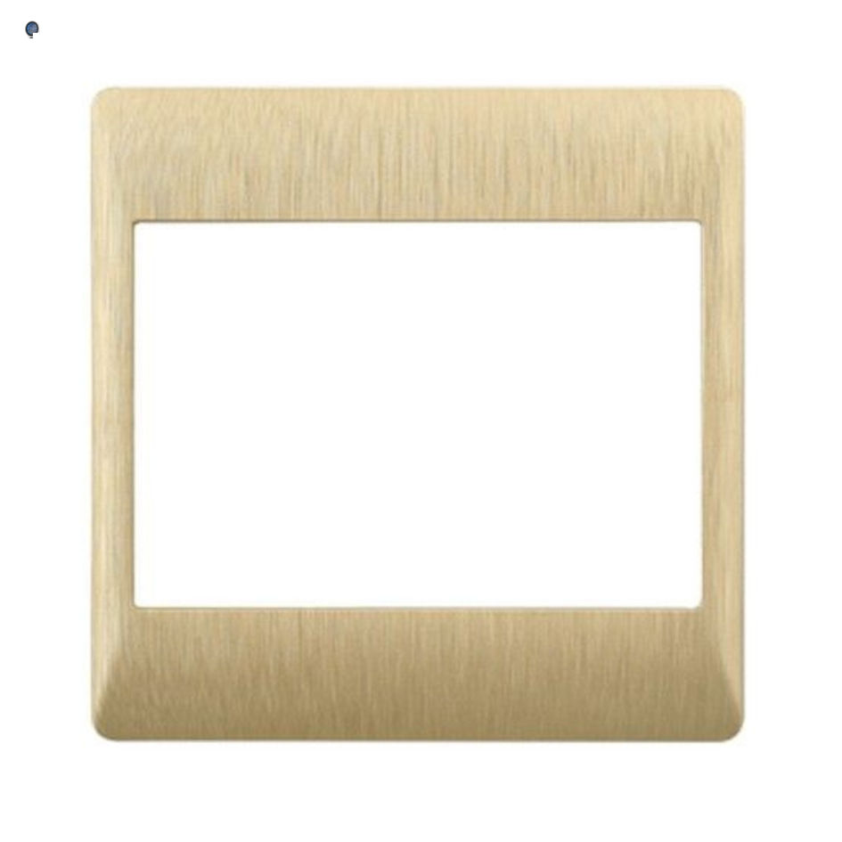 Brushed Gold Cover (COMPONENT)  4 x 4