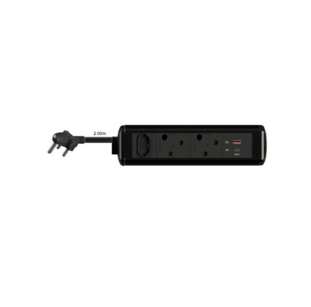 Powerlogic Protea Desk Mounted Multiplug MK1