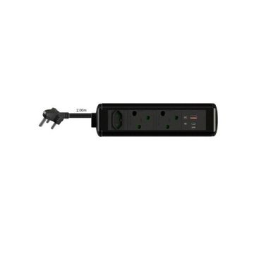 Powerlogic Protea Desk Mounted Multiplug MK1