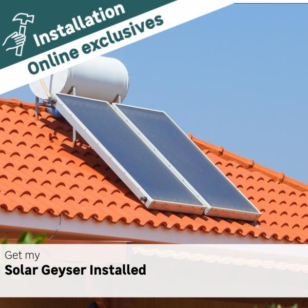 Solar Geyser Installation LEROY MERLIN South Africa