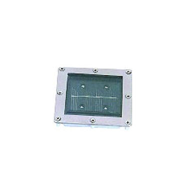 S/Steel LED Solar Paving Light 4 LED RGB Auto C/Changing