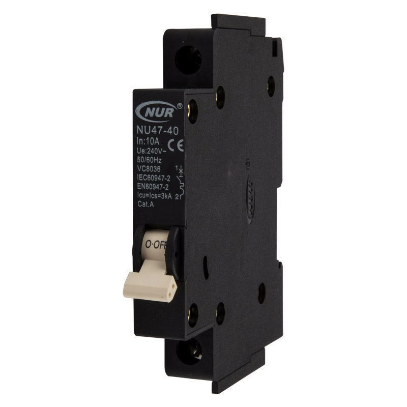 MINI RAIL 10A 1-POLE CB 3KA