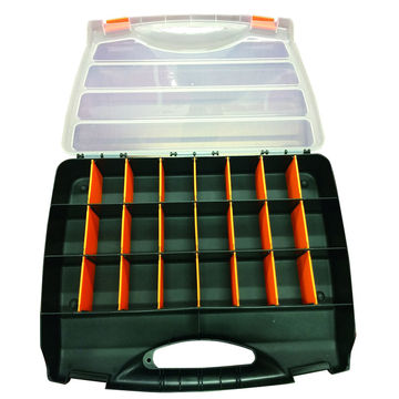 1-Sided Storage Case 26 Compartments Size 460 x 360 x 80mm