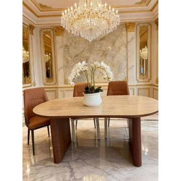 Seraphina Marble Dining Ensemble