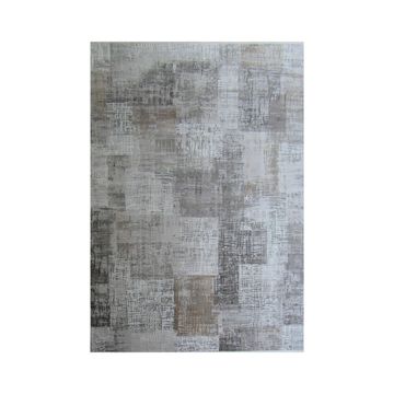 BK Carpets & Rugs – Modern Patchwork Rug –  Brown - Beige - White  - 2m x 2.9m