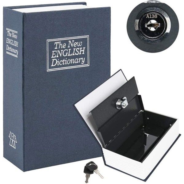 Book Safe with Combination Lock