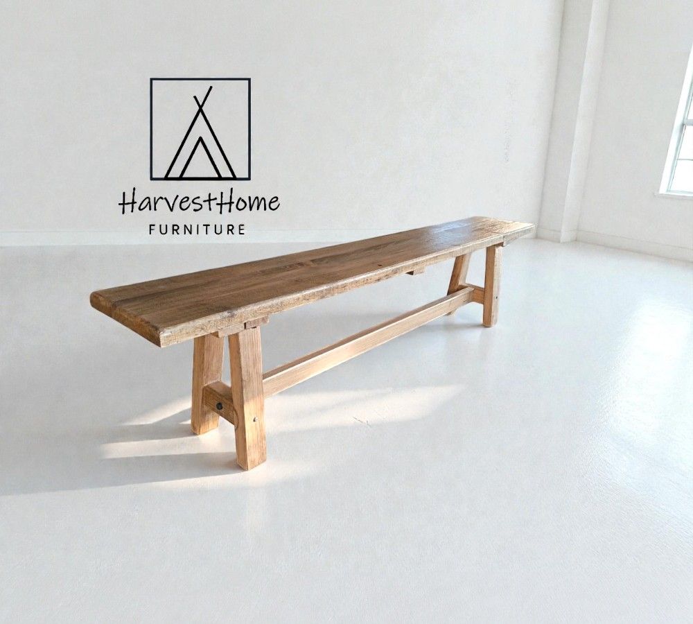 Harvest Home Furniture 3 Seater Harvest Bench