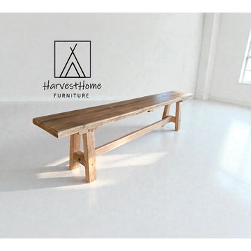 Harvest Home Furniture 3 Seater Harvest Bench