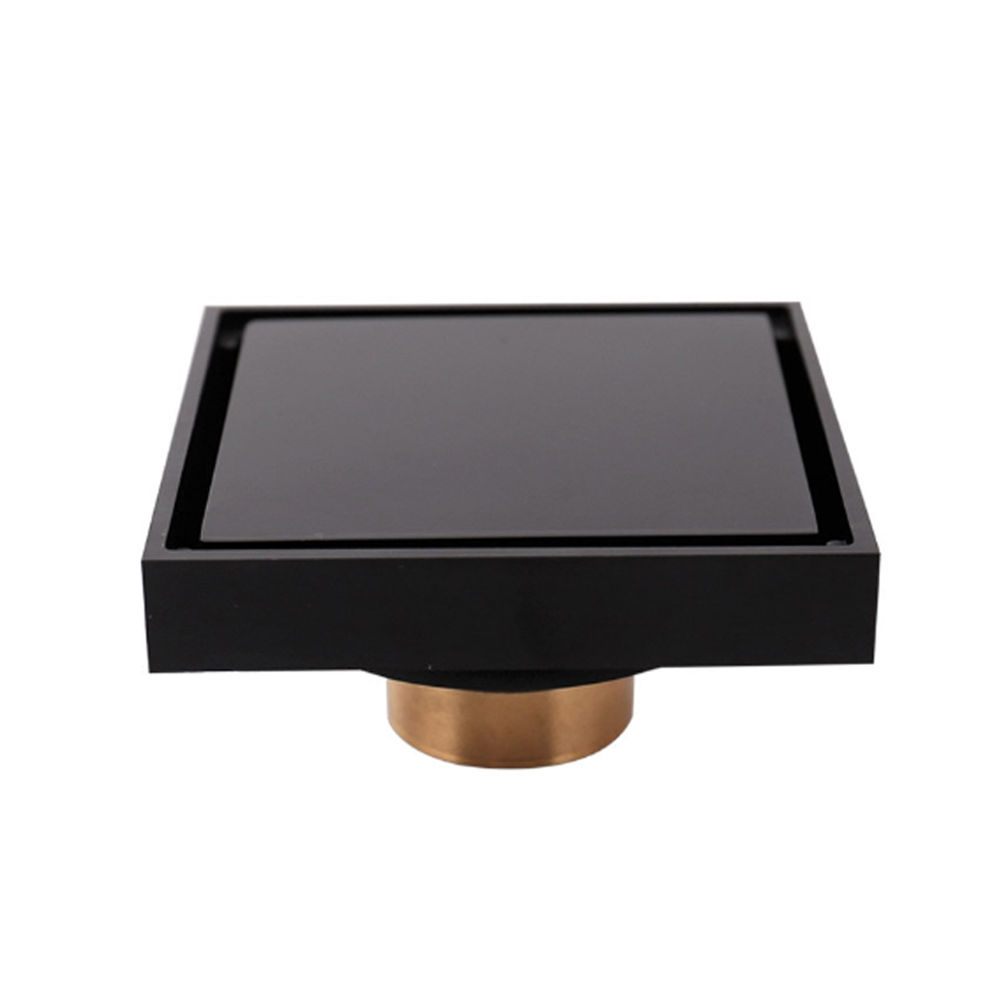 Trendy Taps Blackened Brass Concealed Drain Cover