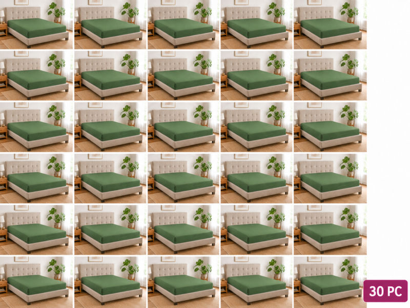 Everyday Collection Fitted Sheet - 90GSM - Epsom - King XL (30pc)