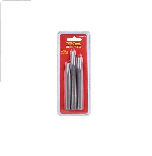 Tork Craft - Center Punch Set 3Piece - 5 Pack