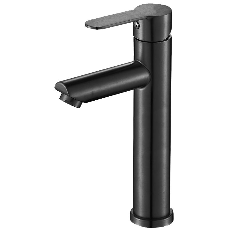 bathroom basin mixer stainless steel black