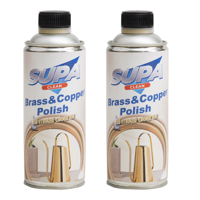 SUPA CLEAN Brass & Copper Polish 500ml ( 2 Pack )