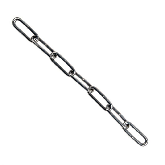 Agrinet Galvanised Long Link Chain - 7mm x 30m