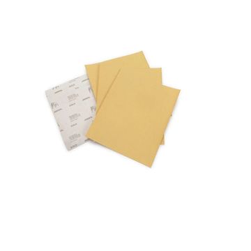Gold Sandpaper, 280mm x 230mm, P100 (4 pack) BY WOODLY