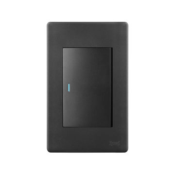 SYNERJI SWITCH DECO 4X2 1-LEVER 2-WAY/1-WAY - Matt Grey / 2-Way