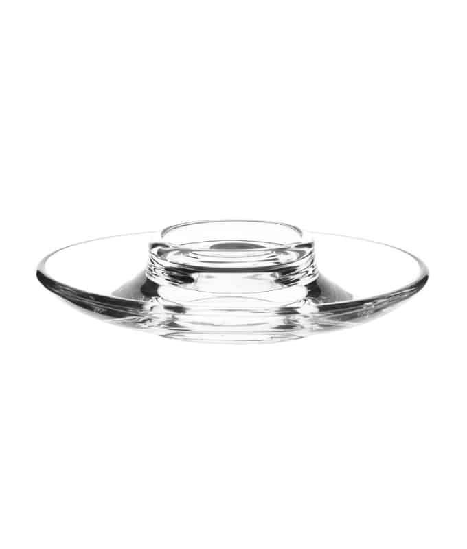 Candle Holder Crystal Glass - Set of 1