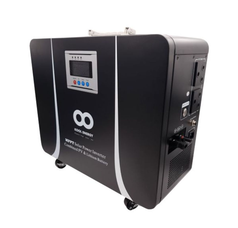 Kool Energy- Mobile Inverter Trolley - 1KW- 50Ah Lithium Battery