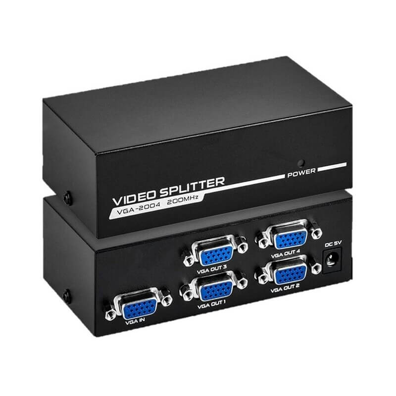 4 Port 200MHz VGA Splitter