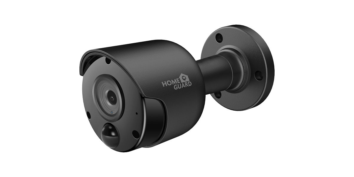 Homegaurd Heat Sensing PIR CCTV Camera - Black
