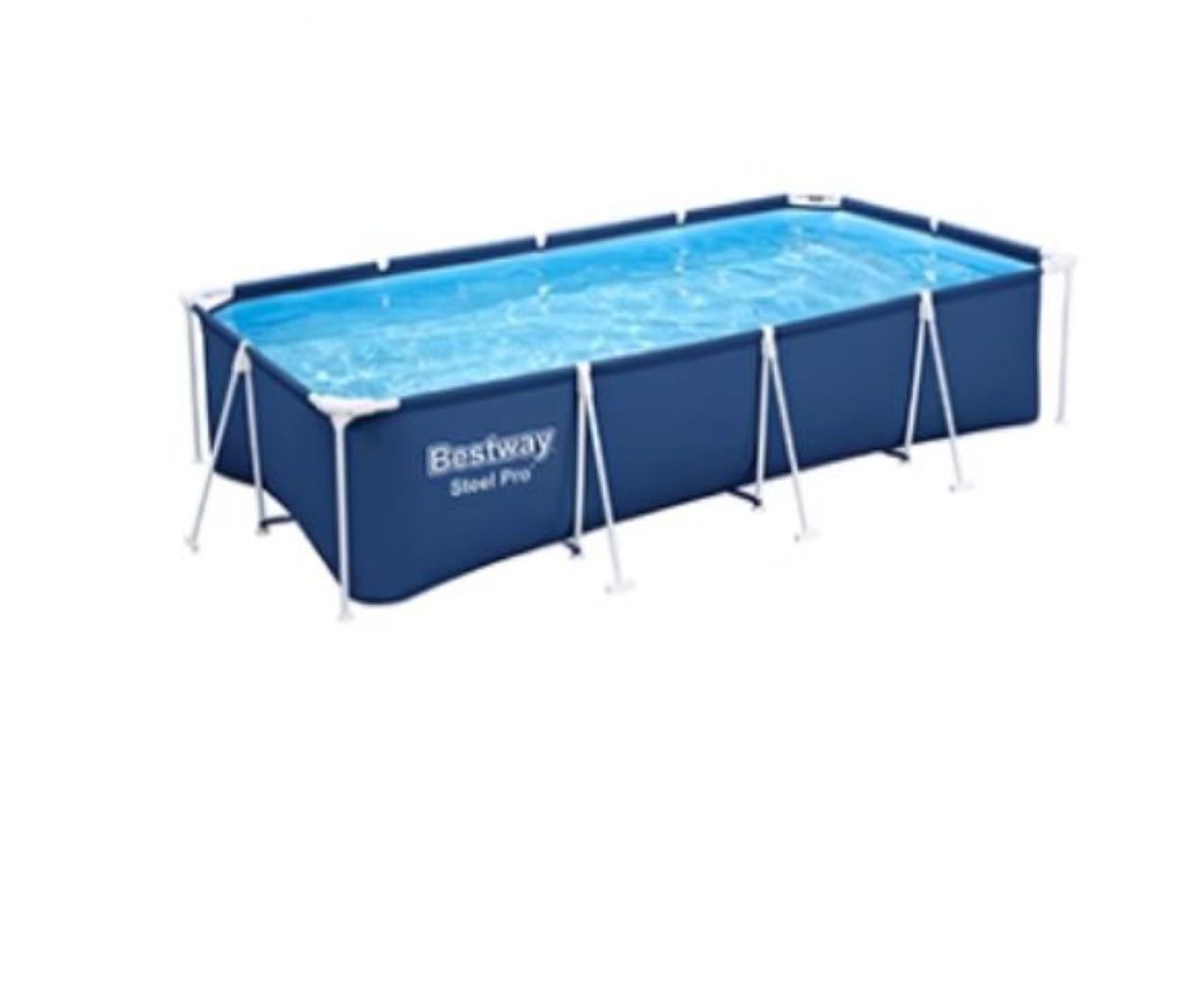 Bestway Steel Pro Rectangular Above-Ground Pool-4mx2.11m