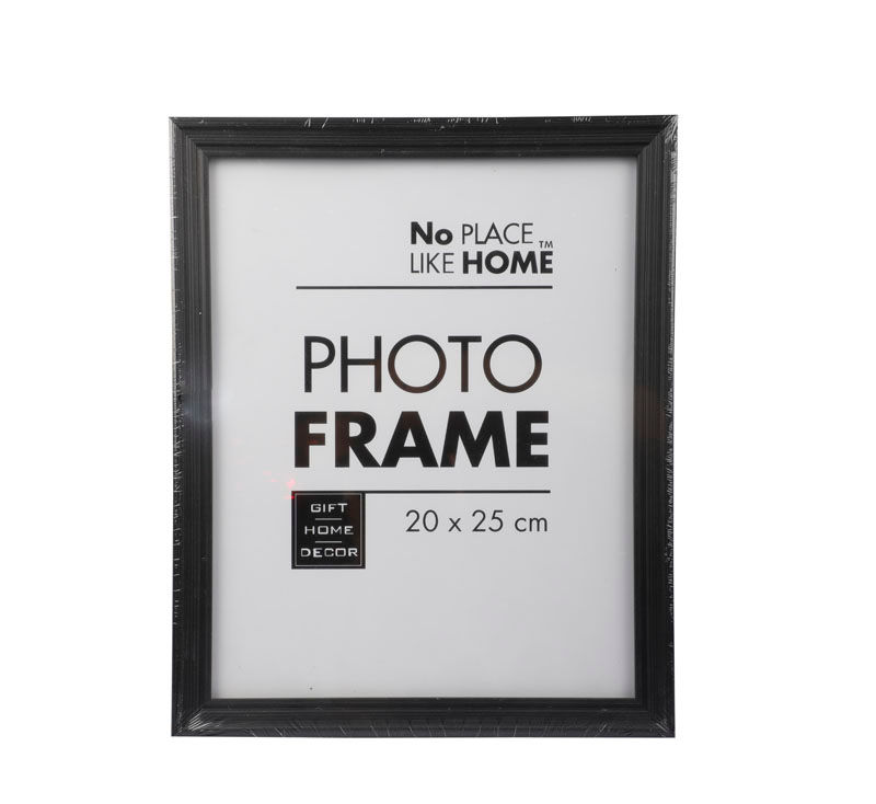 Picture Frame - Wooden - Rectangle - Black - 20cm x 25cm - 5 Pack