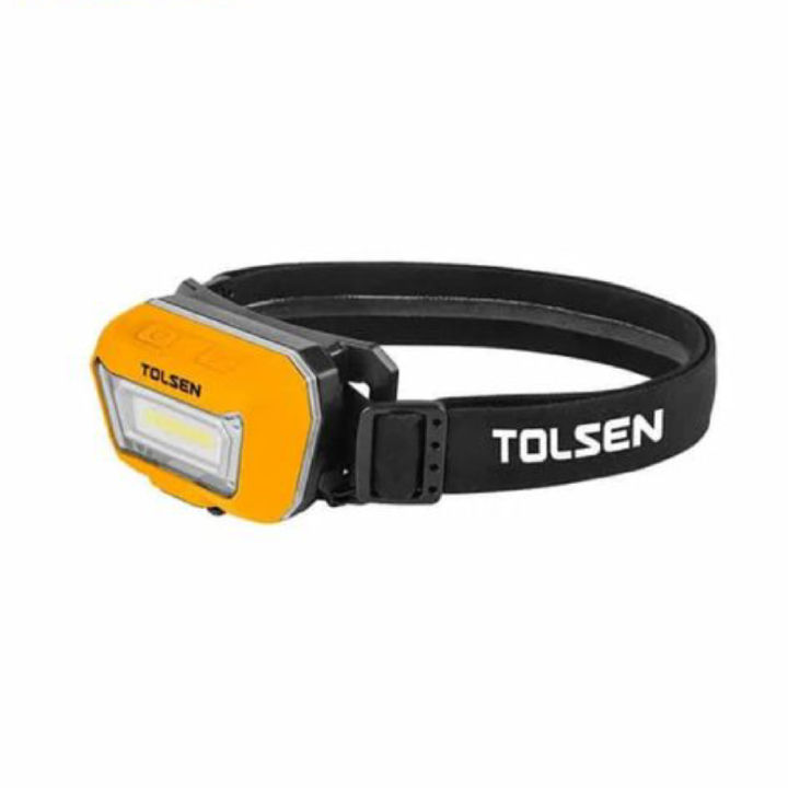 Tolsen - Torch Head Lamp Sensor Rechargeable LED