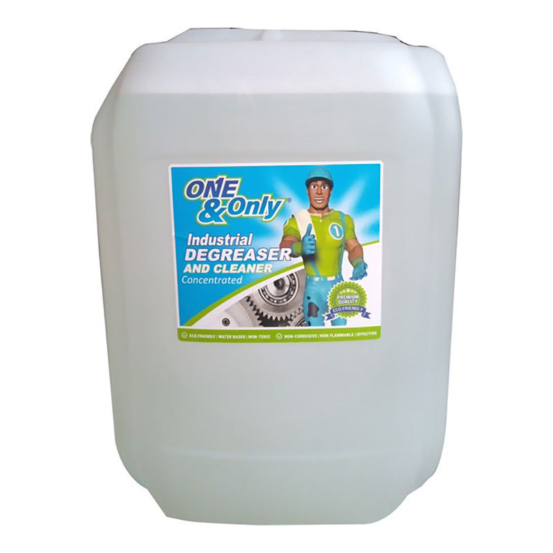 ONE & ONLY Industrial Degreaser and Cleaner Concentrate Biodegradable 20 Litres