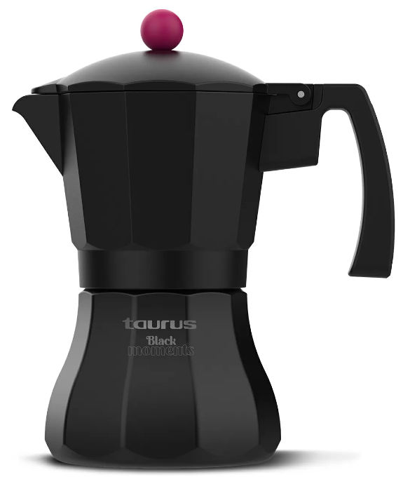 Taurus Coffee Maker Aluminium Black 300ml 