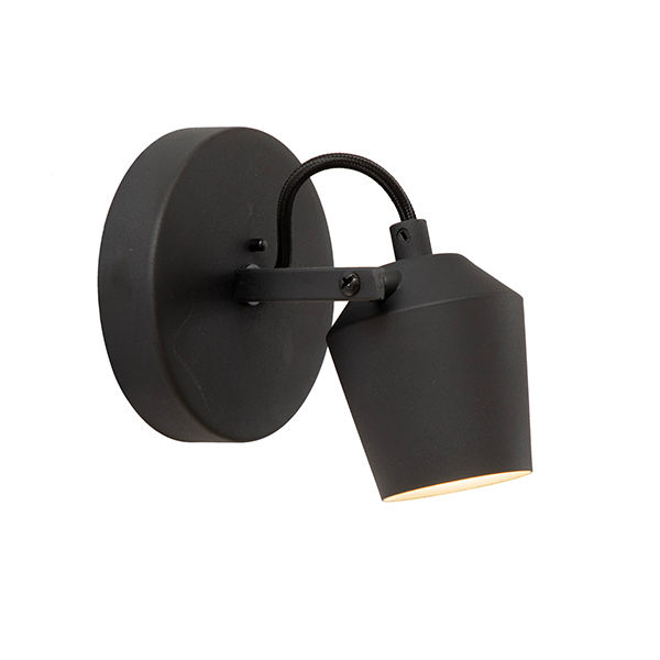 The Lighting Warehouse -Spot Maurice 1lt Black