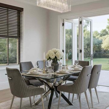 Aluro Marble Dining Set