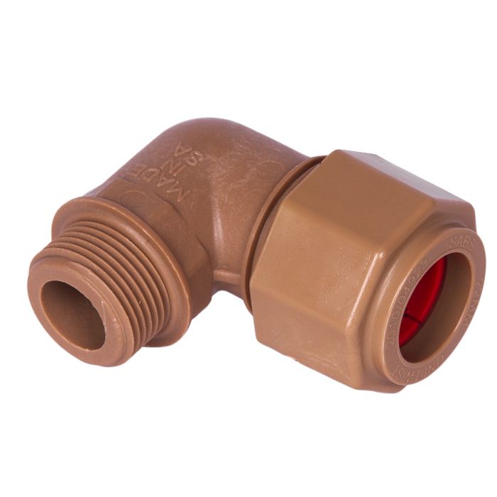 Bulk Pack x 8 Unitwist Elbow C x MI 22mmx3/4Inch