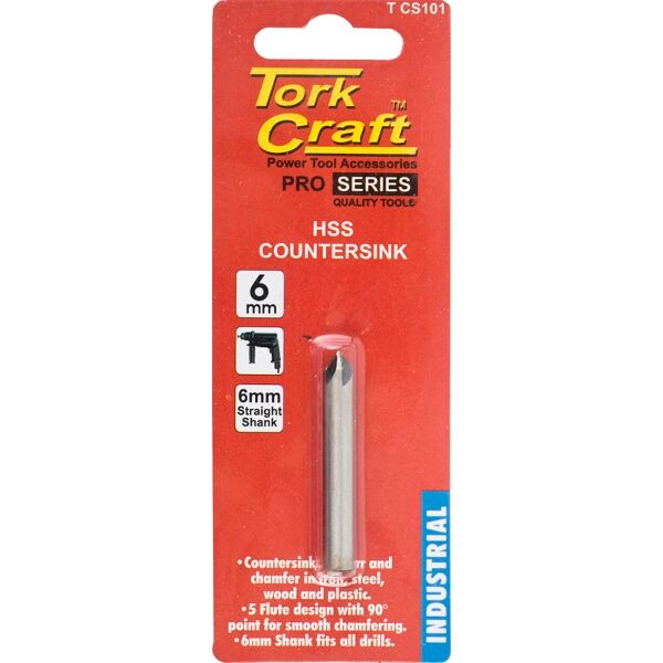 Countersink Hss 6Mm 90Deg. 5Flute