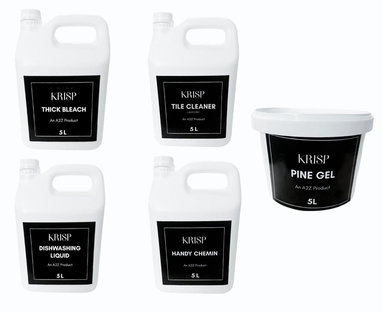 KRISPA2Z 5 Star Cleaning Power Combo X 5