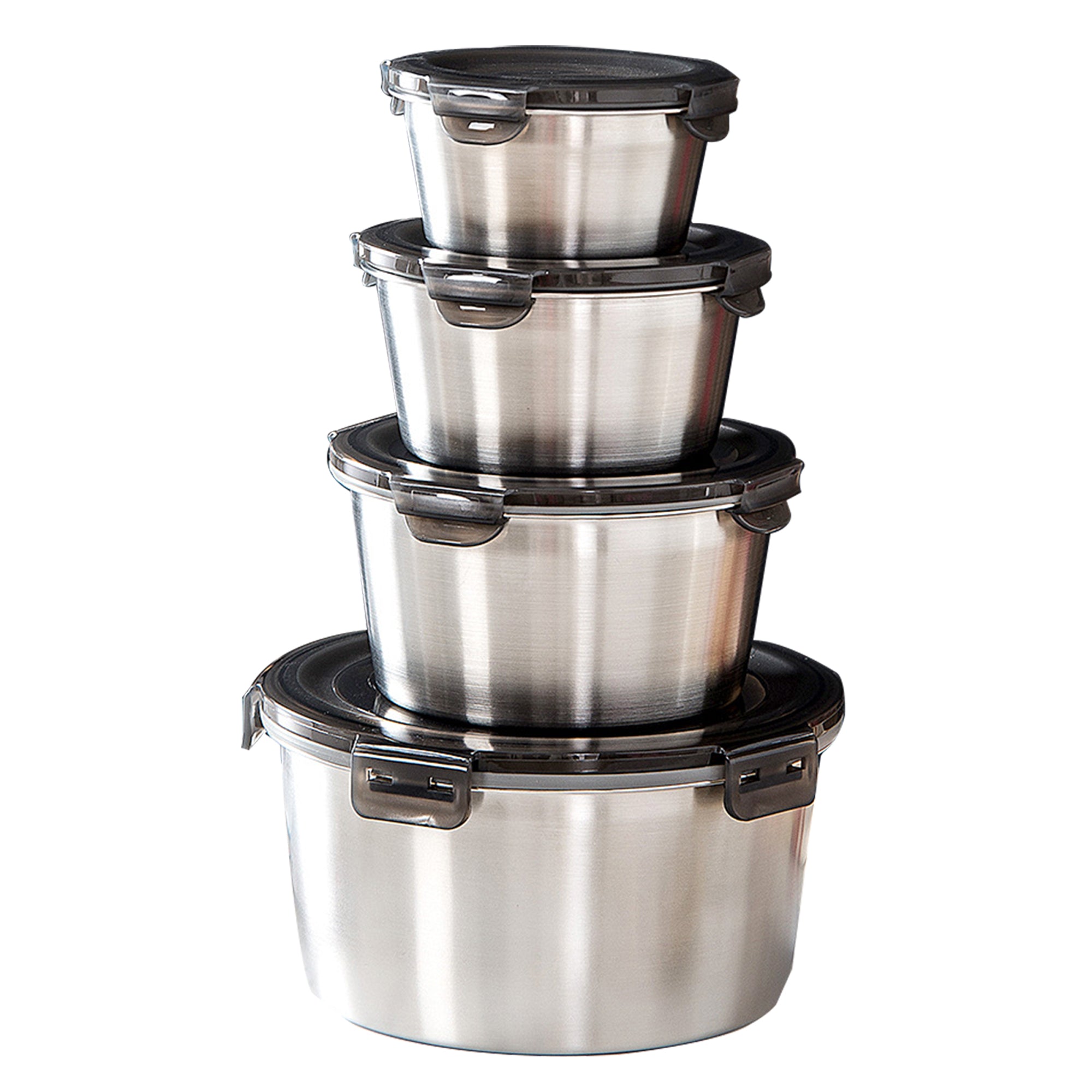 Stainless Steel Nesting Food Storage Container Set