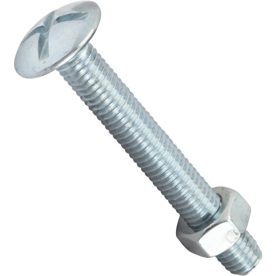 Roofing bolts and nuts 8.0x60mm 2pc standers